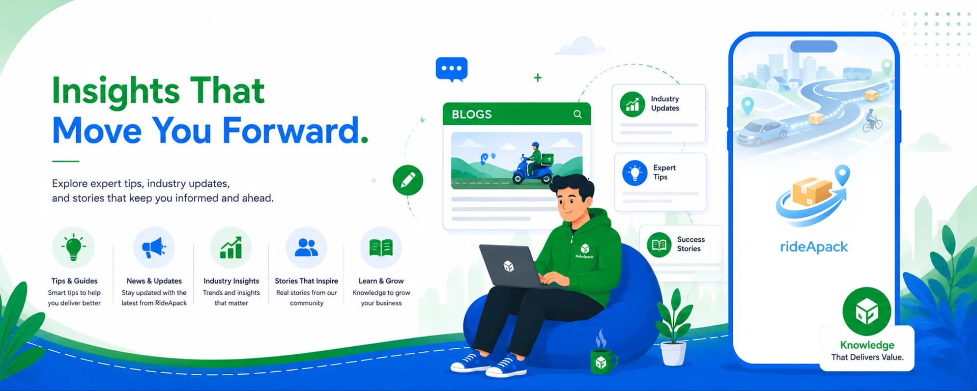 Insights That Move You Forward — expert tips, industry updates, and stories from RideApack