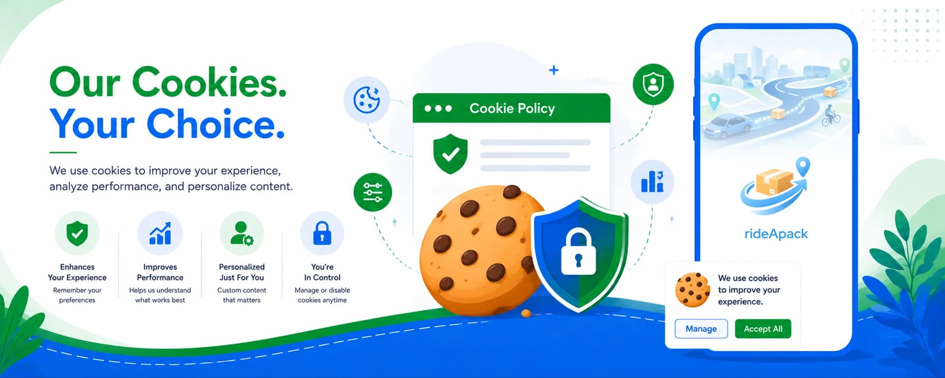 Our Cookies, Your Choice — how RideApack uses cookies to improve your experience