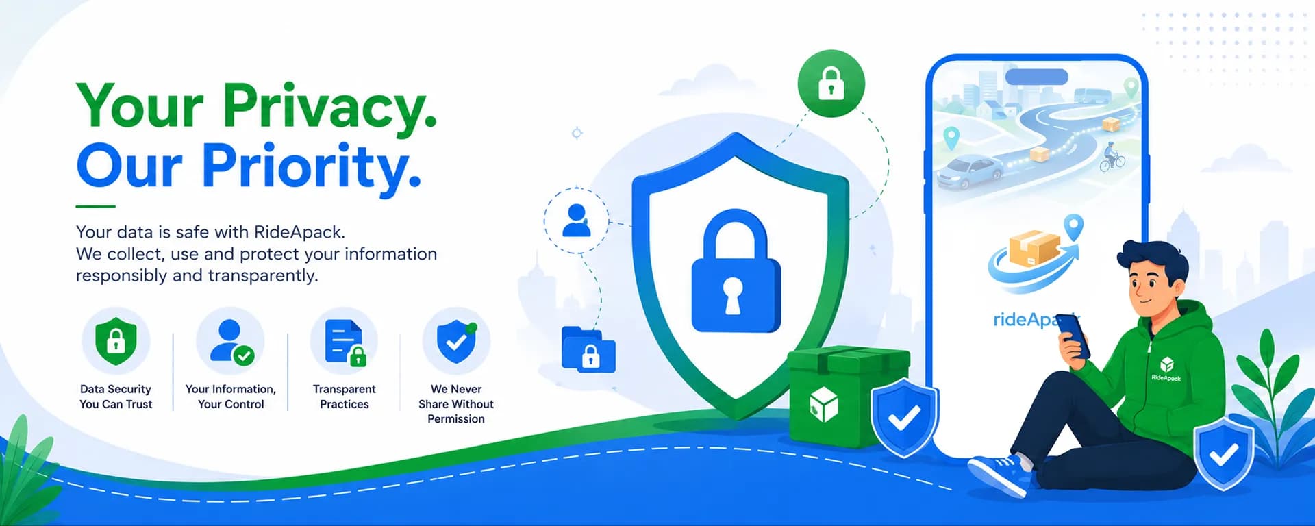 Your Privacy, Our Priority — how RideApack protects your data